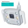 Buy cheap Multipurpose LED Dental Light Unit Shadowless 70x140mm White Color from wholesalers