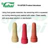 Buy cheap 4x4mm Animal Feeding Teats Nature Rubber Animal Nipple For Goat Feeding from wholesalers