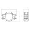 Buy cheap Super High pressure Stainless steel quick pipe joints for grooved piping system 1500 psi 105bar from wholesalers