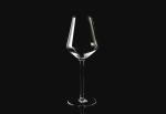 Buy cheap Bar 520ml 265mm Hand Blown Lead Free Crystal Wine Glasses Rounded Body Clear from wholesalers