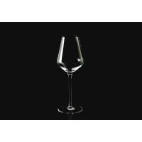 Buy cheap Bar 520ml 265mm Hand Blown Lead Free Crystal Wine Glasses Rounded Body Clear product
