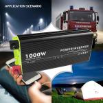 Power Inverter 12V 220V 12V To 220V 1000W Power Inverter Pure Sine Wave 1000W