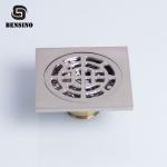 Buy cheap 100mmx100mm Siphon Bathroom Floor Drain Strainer from wholesalers