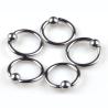 Buy cheap Surgical Stainless Steel Eyebrow Nose Lip Captive Bead Ring Tongue Piercing Tragus Cartilage Earring Body Jewelry from wholesalers