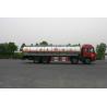 Buy cheap Liquid Tank Truck Dongfeng 8x4 Faw Chemical Capacity 24700l For Fuel Transport from wholesalers