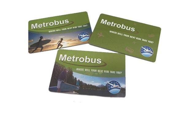 Metro 13.56 Mhz Contactless Smart Card RFID ID Contactless Card For Transportati
