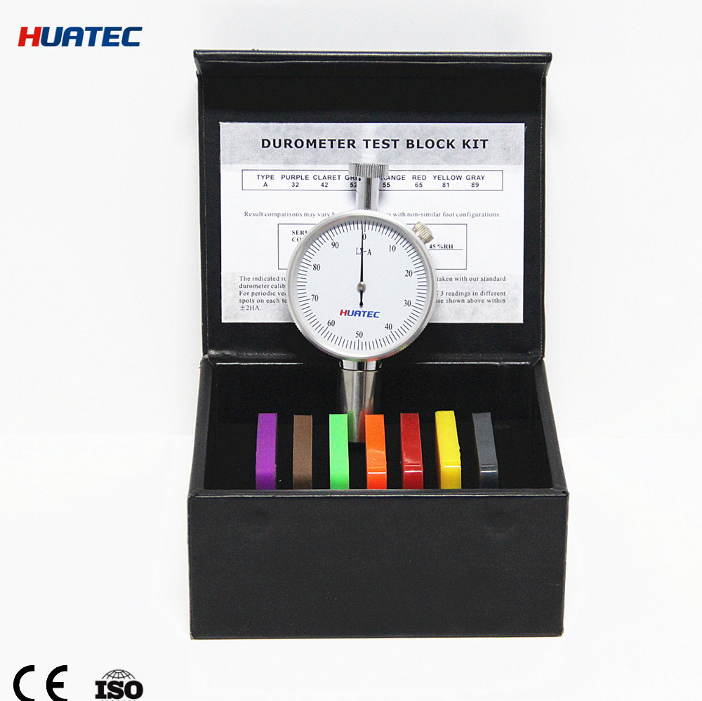 High Precision Durometer Test Blocks Peak Hold Type With Handheld Design