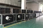 Full Black Color 9mm Thinkness Plywood Customized Aluminum Tool Cases For Sound