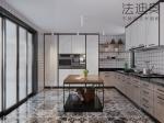 White Marble Modern Kitchen Cabinets Stylish And Durable Stainless Steel Design