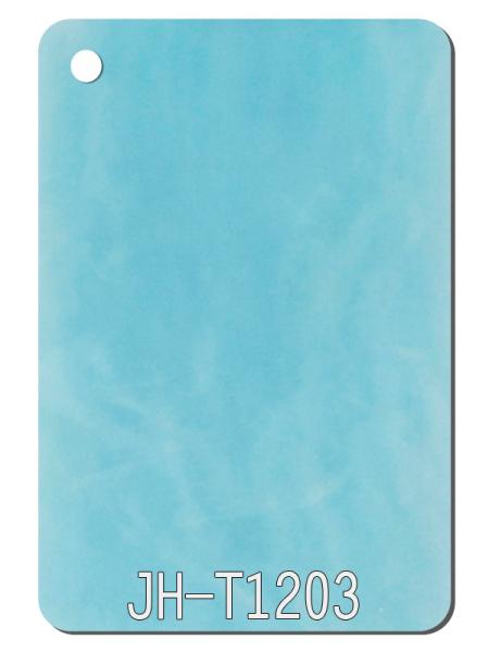 Buy cheap 3-10mm Light Blue Stone Texture PMMA Acrylic Plastic Sheet Office Hotel Decor from wholesalers