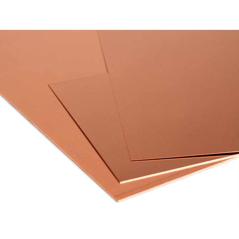 TU1 TU2 Copper Sheet 3mm Polished Surface Red High Purity 99.97%