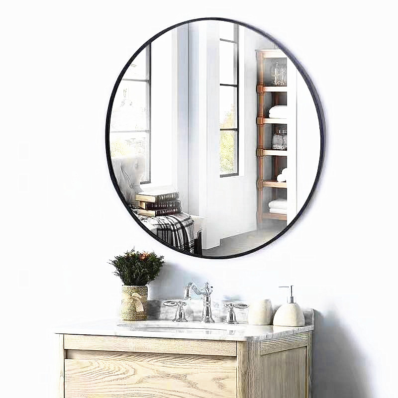 6063 T5 Brushed Surface Aluminium Mirror Frame Profile For LED Picture Photo