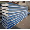 Buy cheap 0.476mm double steel 14kg eps inuslated sandwich roof panel 5800x1050x100mm from wholesalers