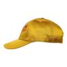 Buy cheap Beautiful Yellow Satin Baseball Cap , City Sport Caps For Sun Protection from wholesalers