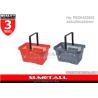 Buy cheap Colorful Hand Shopping Baskets , Rolling Plastic Hand Basket 22L For Grocery Stores from wholesalers