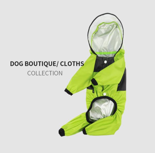 Buy cheap Breathable Lightweight Dog Raincoat Hooded Poncho from wholesalers