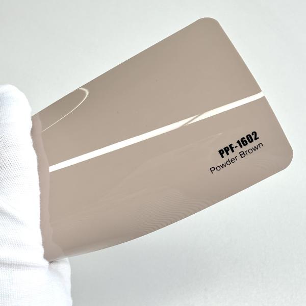 Buy cheap Transparent Powder Brown Self Healing TPU Automotive Wrap Film Paint Protection from wholesalers