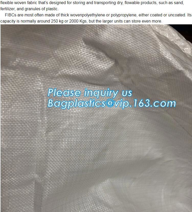 FIBC (JUMBO) BIG BAG PP WOVEN FABRIC ROLL,PP Jumbo Bag 1000kg pp jumbo bag/ big bag/ virgin material pp woven bulk bag