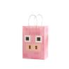 Buy cheap Hand Length Handle Purple Kraft Paper Candy Bags for Wedding and Gift Packaging from wholesalers