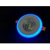 Buy cheap Double Color Round COB Led Downlight Recessed 18W+4W Cambered White + Blue from wholesalers