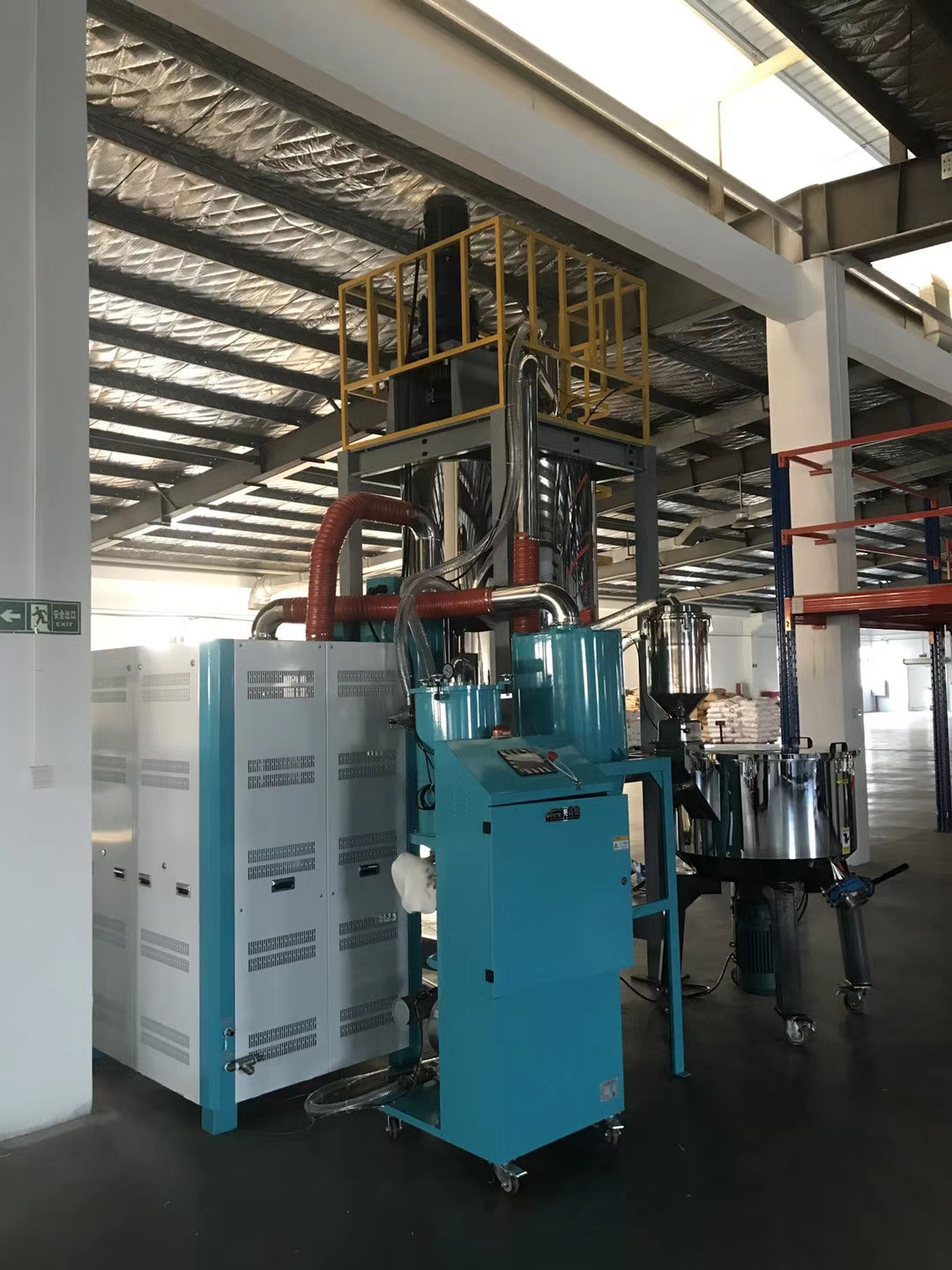 Plastic Dual-Tower Desiccant Dehumidifier with dew point up to -70 oC