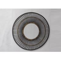 Buy cheap ZY919092 Black Wall Art Mirror Gold Dotted Bamboo Wall Decoration product