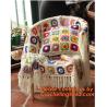 Buy cheap America Countryside Nordic Hand-woven crochet hook Daisy cover blanket,knitted flower blan from wholesalers