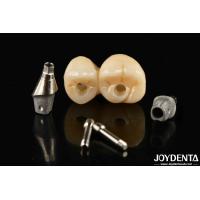 Buy cheap Customizable Porcelain Dental Implant Supported Bridge And Crown For Exceptional Aesthetics product