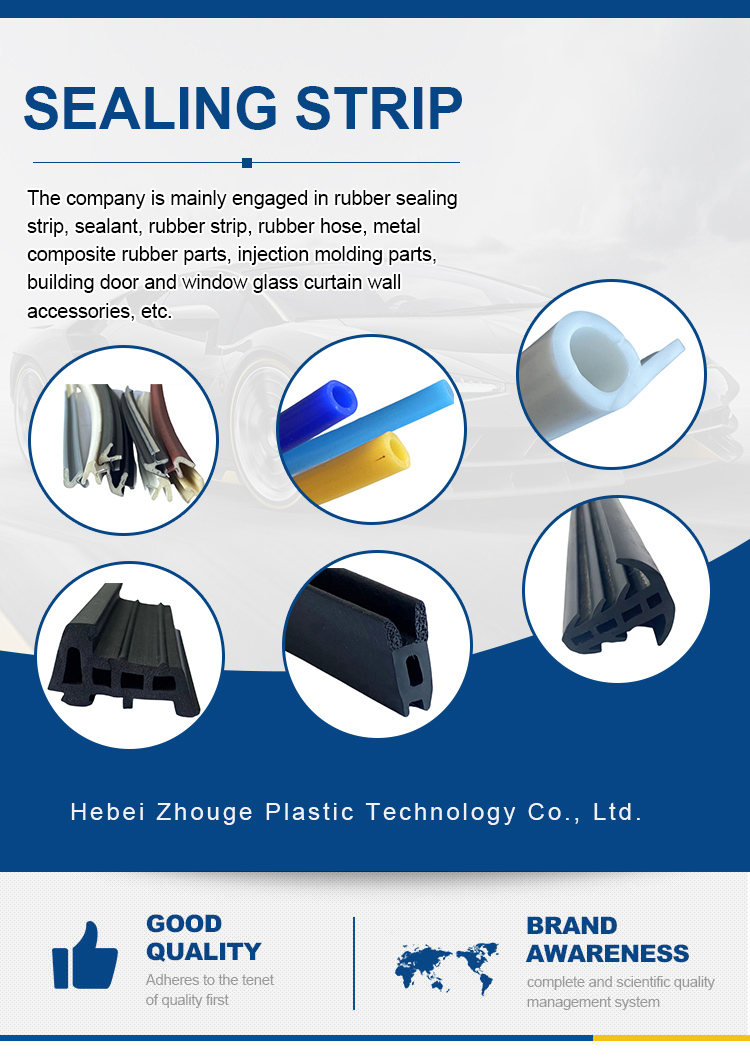 TPE PVC Co Extrusion Door Bottom Sweeping Door Sealing with Online Technical Support