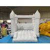Buy cheap Inflatable Jumping Castle Commercial White Bounce House For Wedding jumping castle from wholesalers