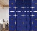 Flame Retardant Acoustic Office Dividers Pet Felt Polyester 1220mmx2440mm