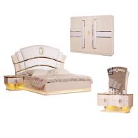 Buy cheap Medium Density Fibreboard Bedroom Sets Furniture 2000*1800*1680mm King Size Bed product