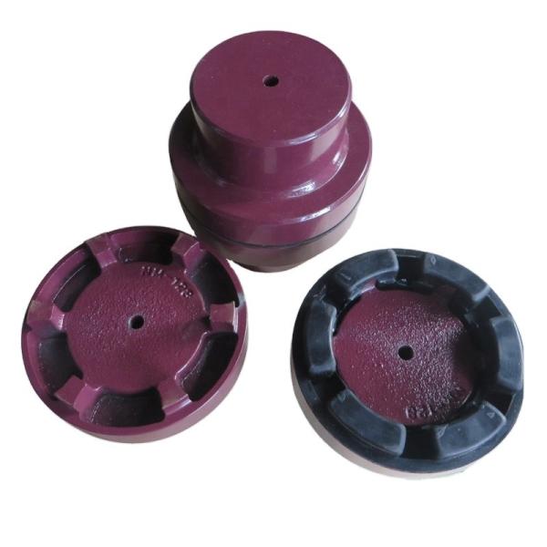 Buy cheap NM 265 Plum Blossom Flexible Jaw Coupling Water Pump Rubber from wholesalers