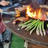Buy cheap Outdoor 1200mm Diameter Cooking Plate Steel BBQ Grill Easy To Clean Corten Steel from wholesalers