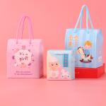CMYK 4 Color Custom Paper Gift Bags Full Moon for Candy Fruit