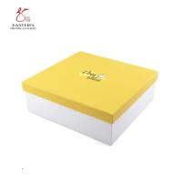 Buy cheap Bright Yellow 30cm Length Cupcake Paper Box For Gift SGS Approve product
