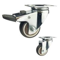 Buy cheap 75mm TPR Furniture Swivel Casters For Chairs Cabinets product