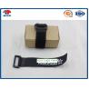 Buy cheap Nylon Black Adjustble hook and loop belt buckle fasteners ROHS Compliant from wholesalers