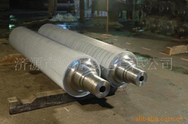 42CrMo / 48CrMo High Pressure Carbon Steel Corrugated Forming Roller / Cast Iron