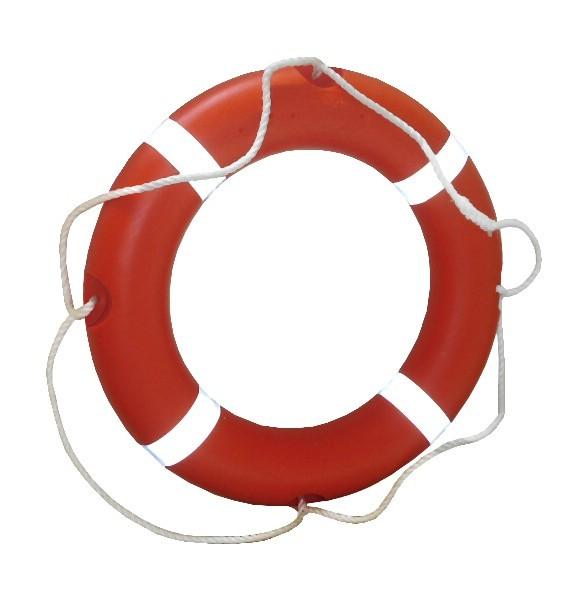 Buy cheap 2 . 5Kg Lifesaver Float Ring , Various Size Inflatable Buoy Flotation Device from wholesalers