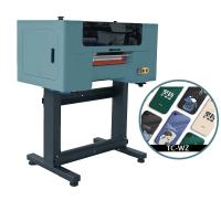 Buy cheap Cmykw Varnish Plastic Digital Shirt Printing Machine T Shirt Inkjet Printer product