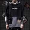 Buy cheap ODM Fake Two Piece Punk Men Cool Hoodies Anti Pilling 80% Cotton 20% Polyester from wholesalers