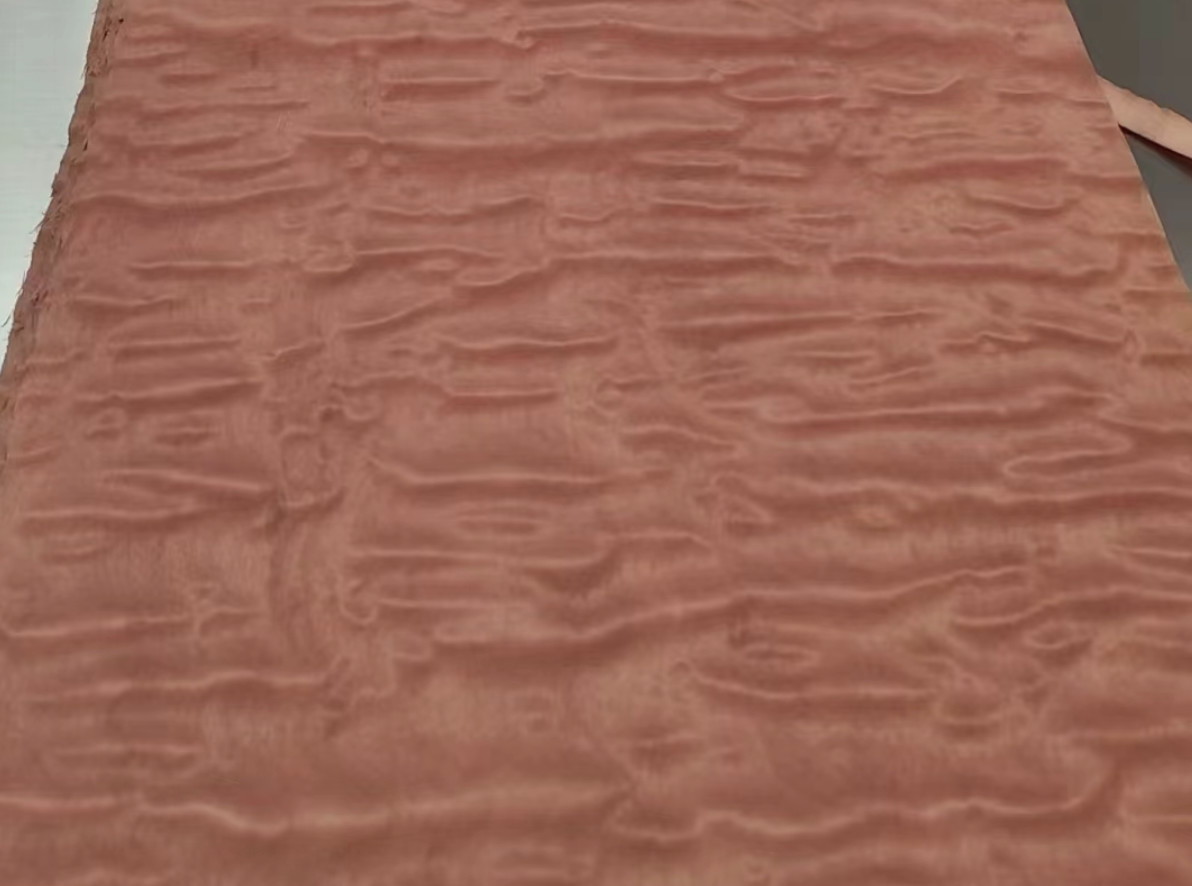 0.52mm Macore Pomelle Natural Veneer Sheets For Furniture