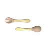 Buy cheap Baby Feeding Silicone Bib And Bowl Set Food Grade With Forks And Spoons from wholesalers