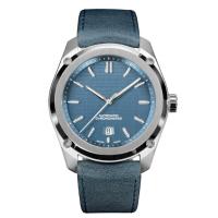 Buy cheap 10ATM Leather Wrist Watch 1.7 Inch Mens Chronograph Watches Date Function product