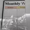 Buy cheap Personalization Add Personal Dates Custom Wall Calendar Paper End Month December from wholesalers