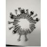 Buy cheap Light Gauge Steel Prefab House Parts Anchor Connector Bolts 16mm Long Anti Rust 4.8mm Zinc Coating from wholesalers