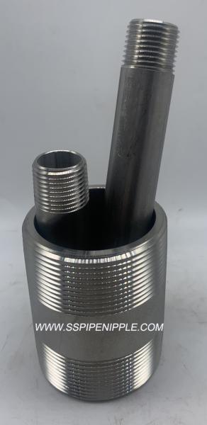 Buy cheap Industrial Stainless Steel Nipple Fittings Construction Machine Building Use from wholesalers