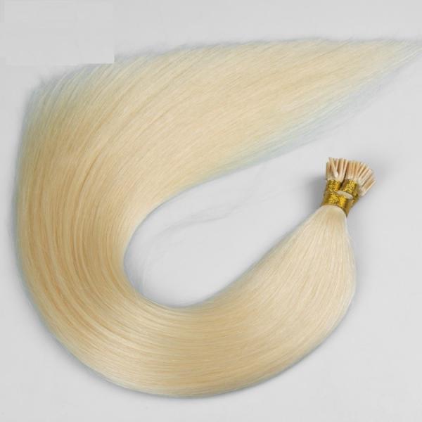 Buy cheap Light Blonde #613 Clip In Hair Extensions 16''-24'' 2g Single Strands from wholesalers