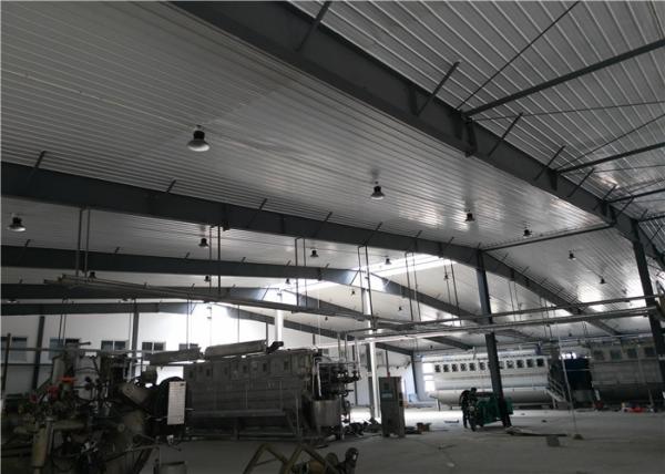 Construction design large span color coated Philippines light steel structure